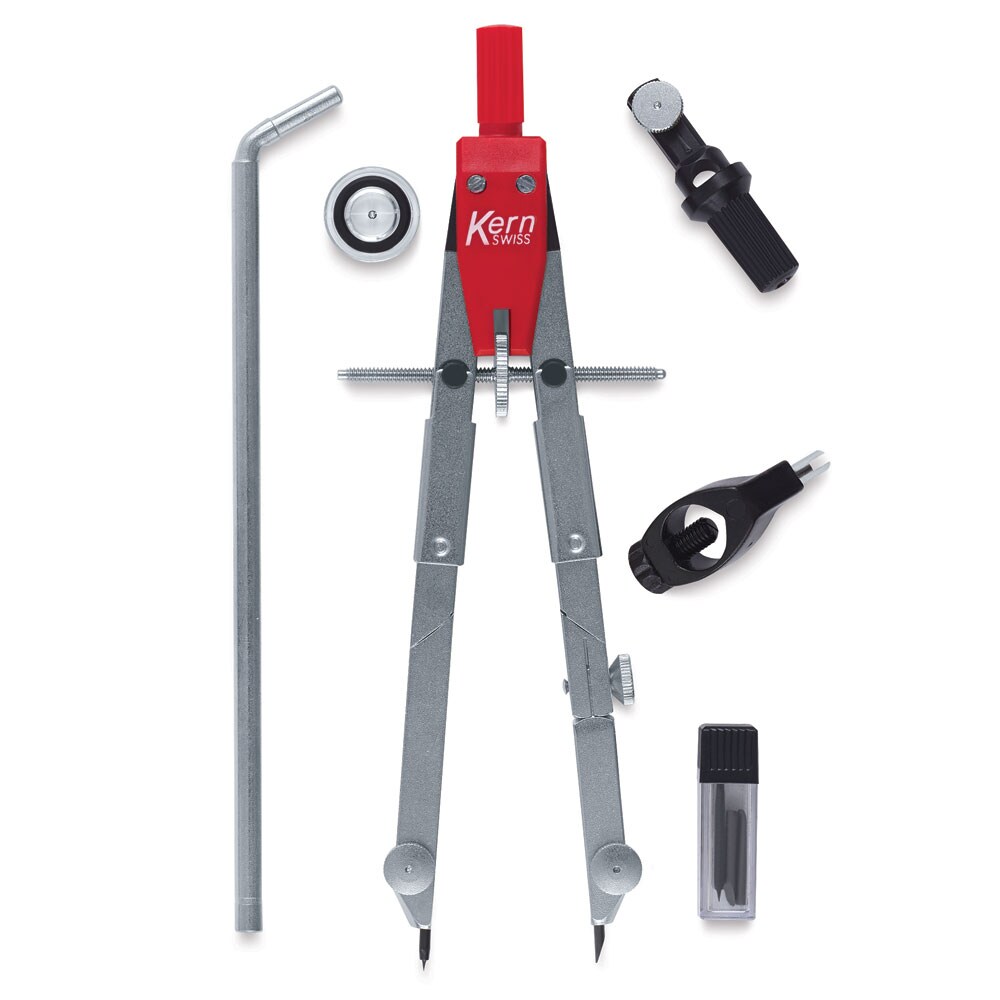 Kern Jointed Bow Compass - With Extension Bar