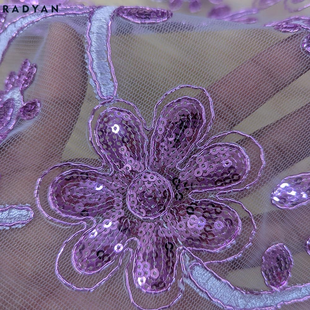 1 Yard Stretch Lace Polyester & Spandex Fabric for Apparel and Crafts 58/59 Inch Width