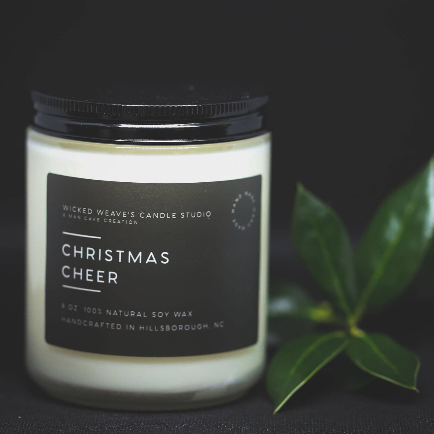 Edge Collections - Christmas Festive Soy Wax Candle - 1 Piece