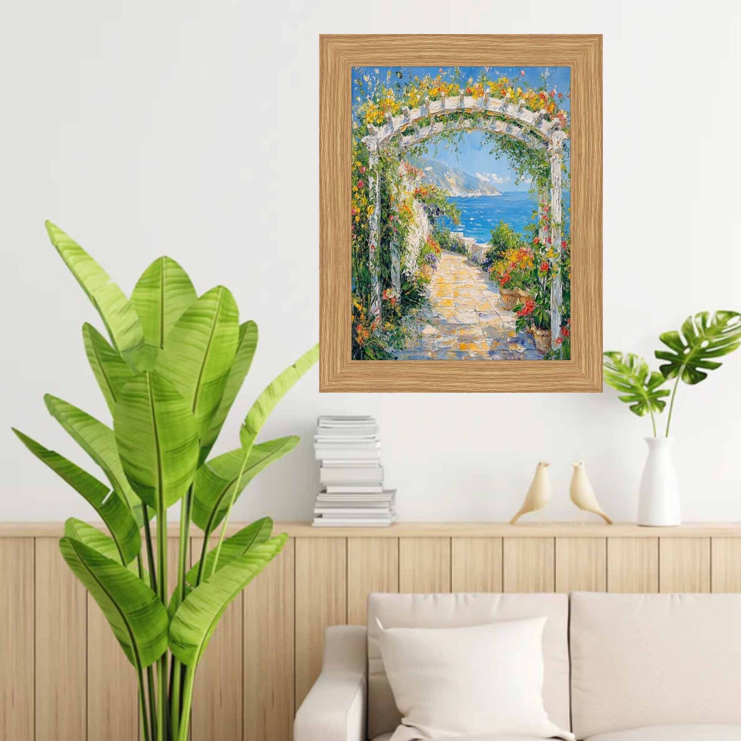 Oak Natural Wood Picture Frame 24x30 frame