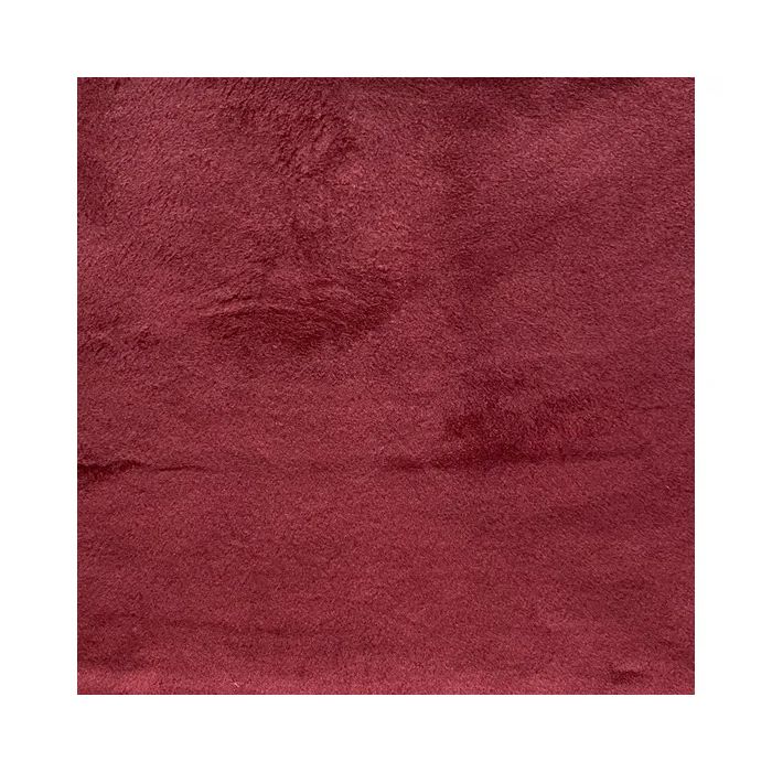 Solid Fleece No-Sew Throw Kit - Dark Red/Mustard Yellow (50x60)