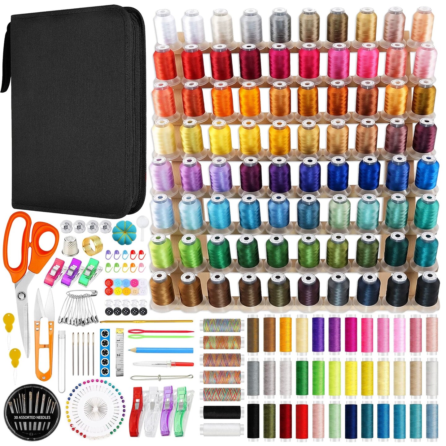 Bernette B79 Sewing &#x26; Embroidery Machine with 123 Spools &#x26; 200+ Accessories