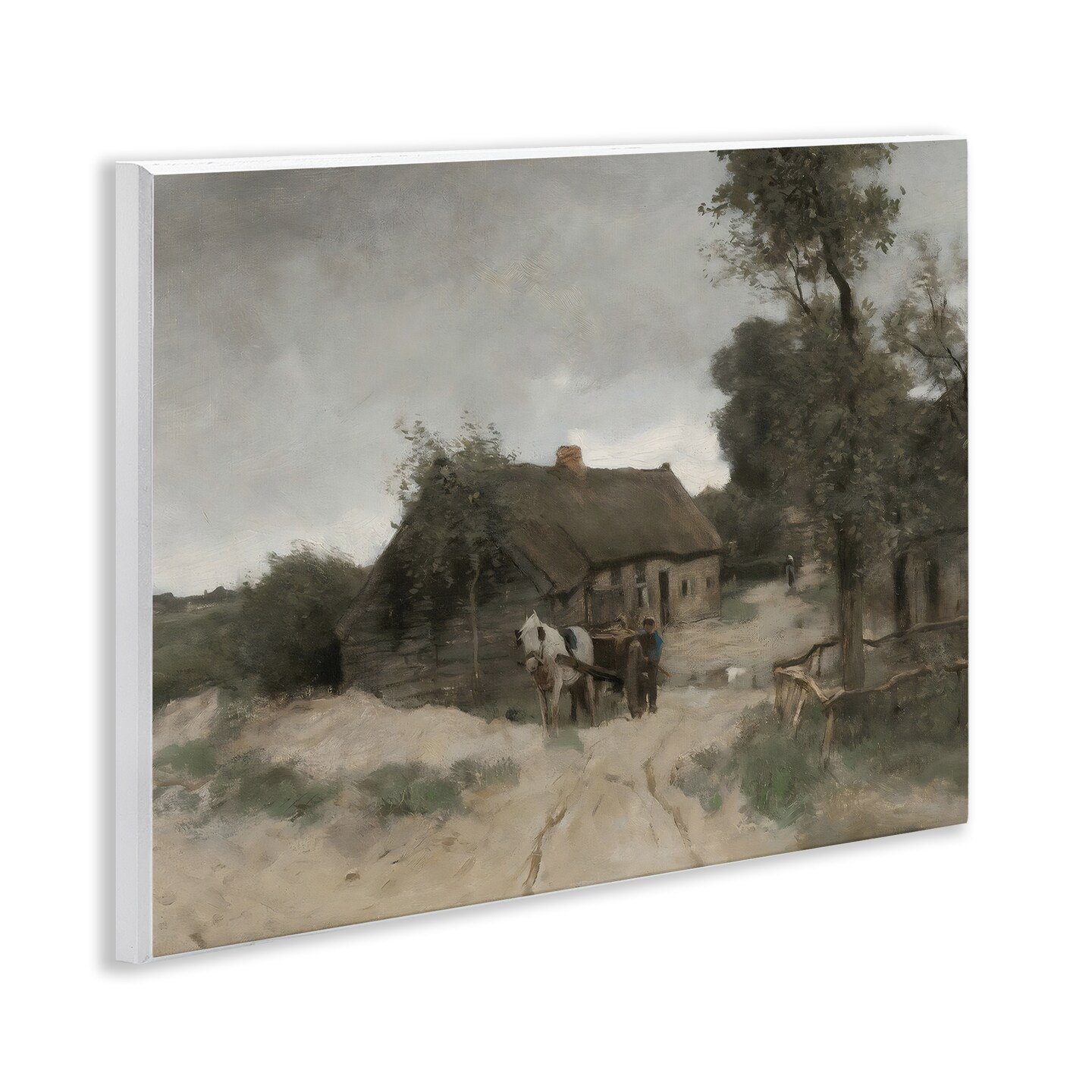 Stupell Industries Vintage Farmhouse Rustic Cottage Wall Plaque, design by Riley B