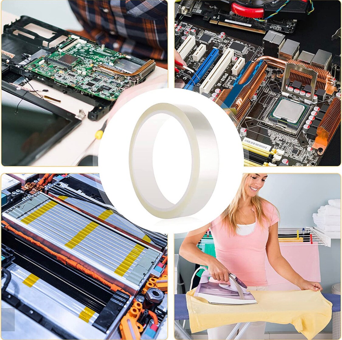 20 rolls Heat resistant Tapes sublimation Press Transfer Thermal BLUE 6mmx30m SUBLITAPE