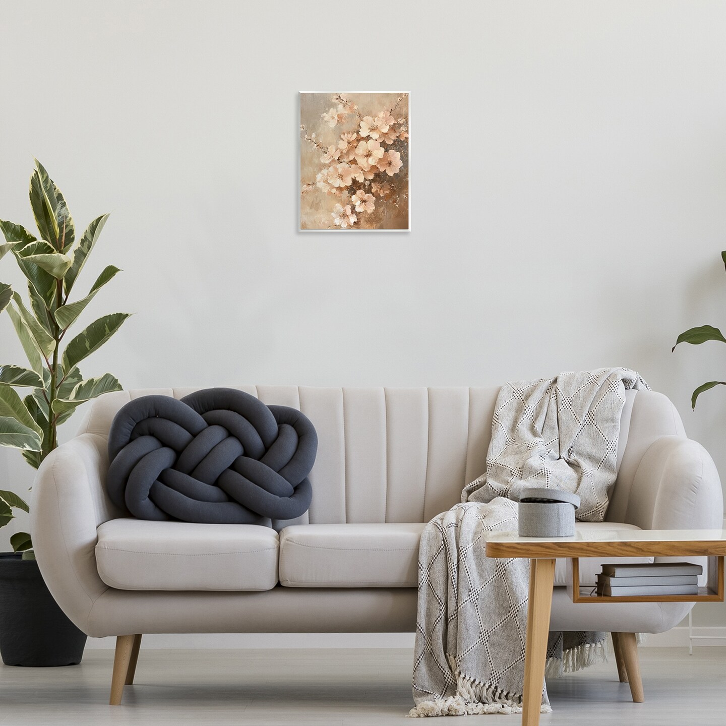 Stupell Industries Blooming Cherry Blossoms Wall Plaque Art Design by Petal Prints Design