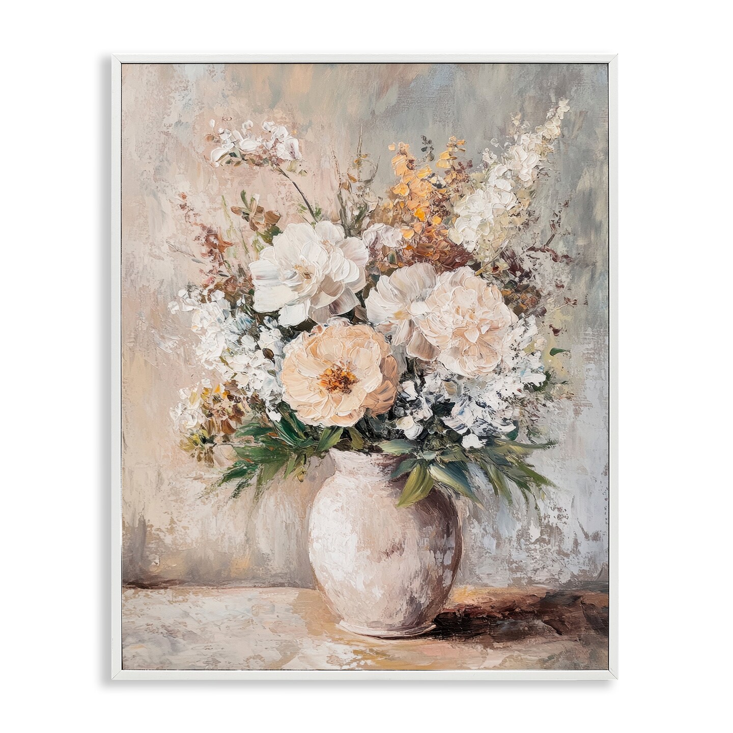 Stupell Industries Bouquet of Wildflowers Framed Giclee Wall Art Design by Petal Prints Design
