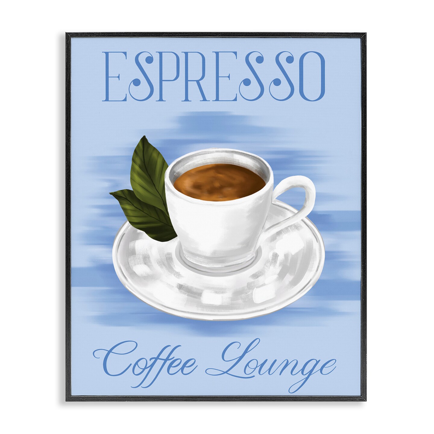 Stupell Industries Espresso Coffee Lounge Framed Giclee Wall Art Design by Hey Bre! Creative Studio