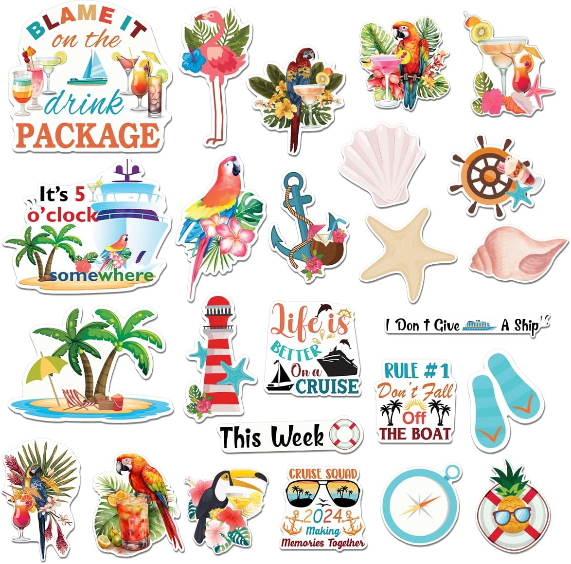 Aesthetic Vinyl Stickers For Phone Case Pack 25 Pcs Aesthetic