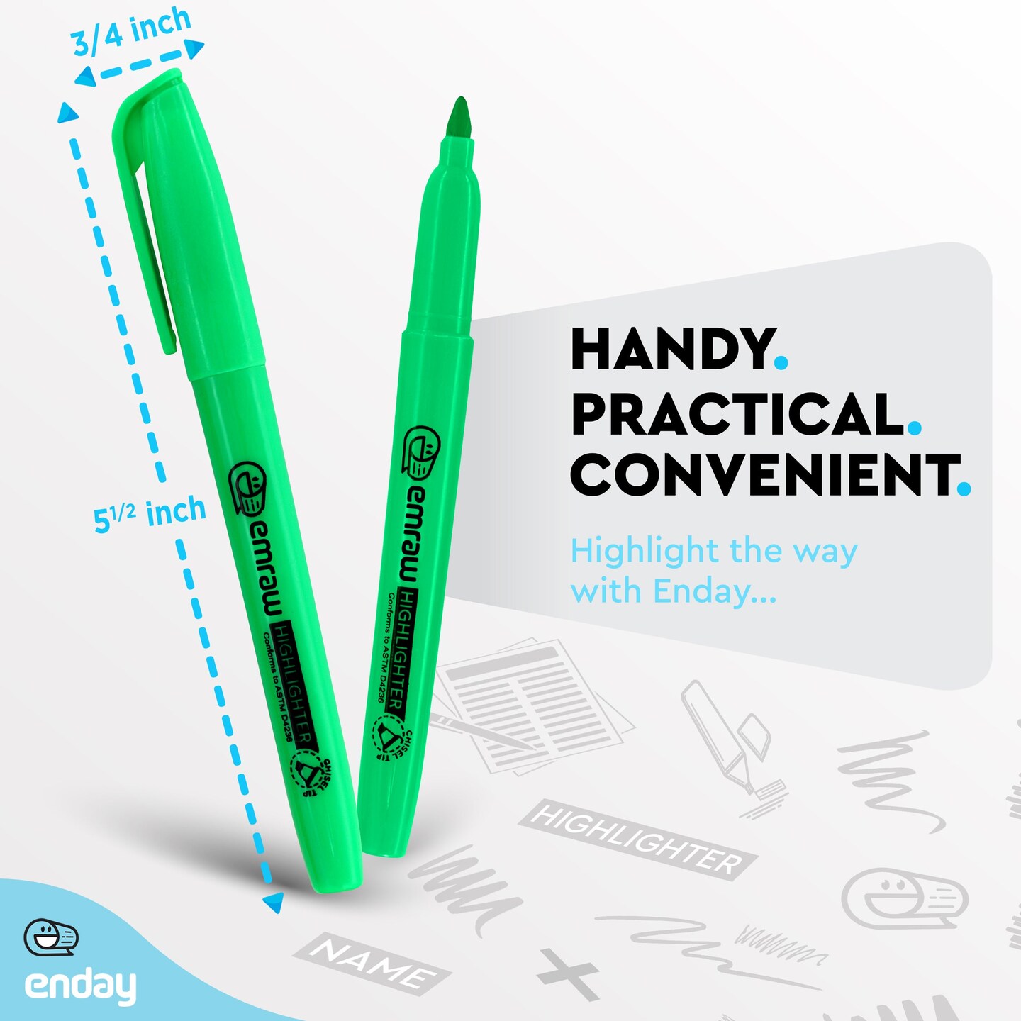 Multicolor Highlighters