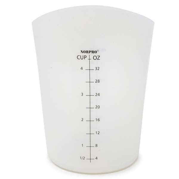 Norpro Flexible Silicone Measuring Cup - Measure Stir and Pour with Ease