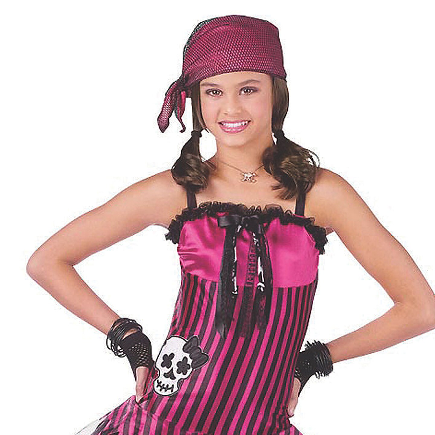 Teen Rockin Skull Pirate Costume