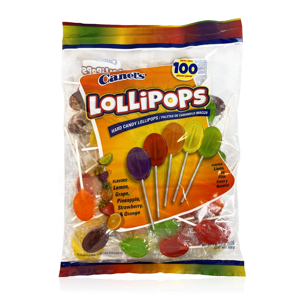 Canel&#x27;s Assorted Lollipop 100ct