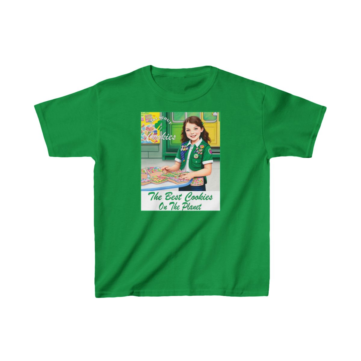 Girl Scout Cookies The Best Cookies On The Planet Kids Heavy Cotton™  T-Shirt MakerPlace by Michaels