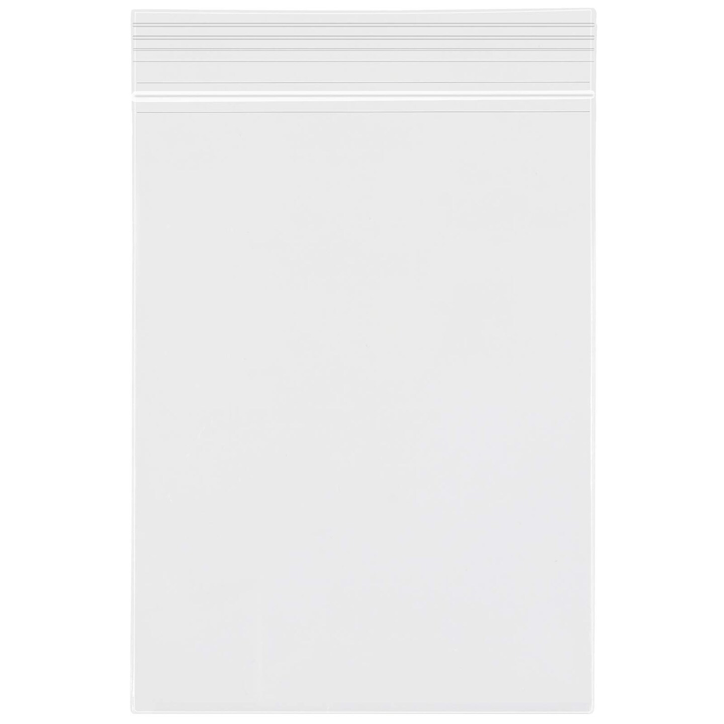 3''x 4'' (Pack of 100) Small Clear Poly Zipper Bags Reclosable Zipper