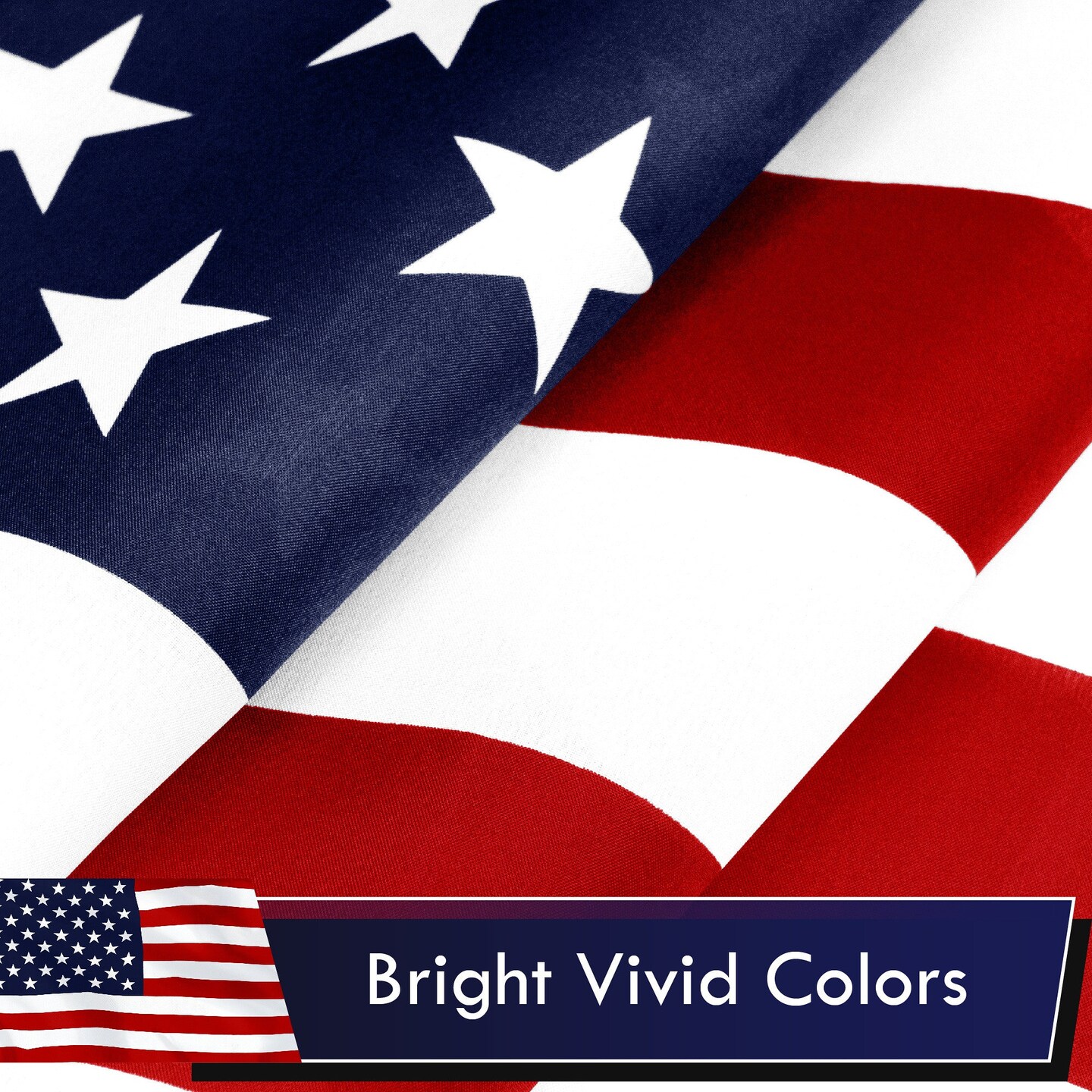 USA American Flag 3x5 Ft 2-Pack Printed Polyester By G128
