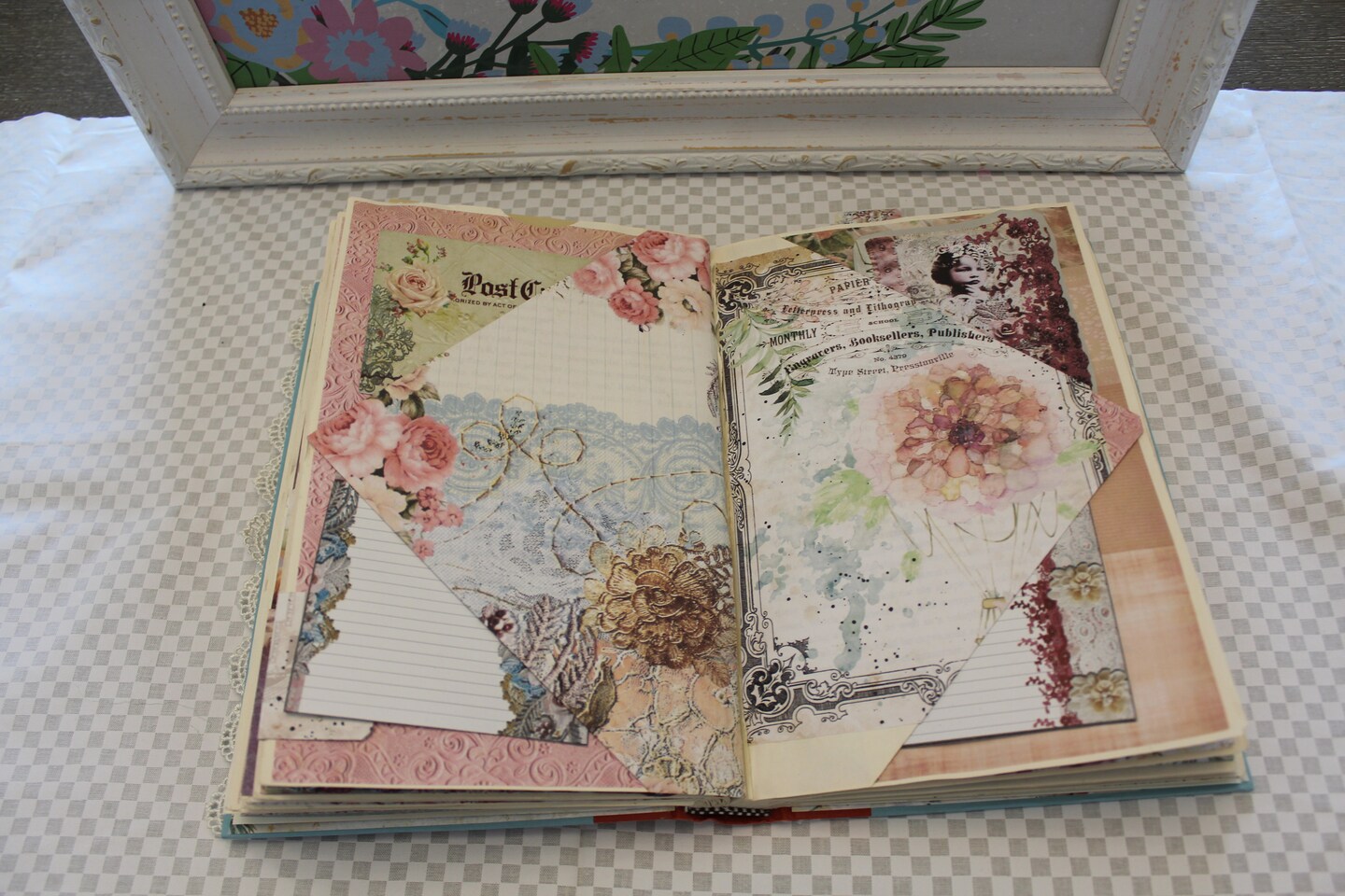 Shabby Chic Vintage Junk Journal | MakerPlace by Michaels