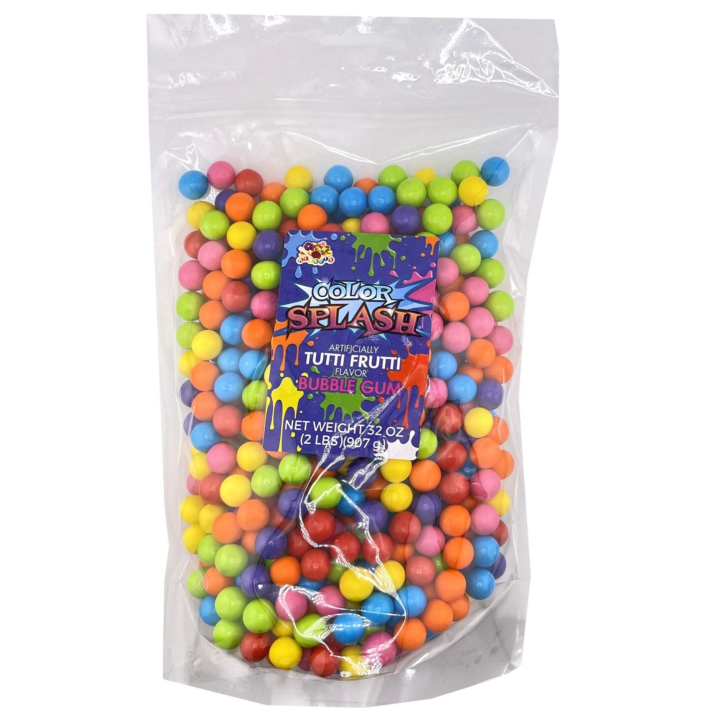 Splash Gumball 1/2&#x22; Assorted 2Lb Bag