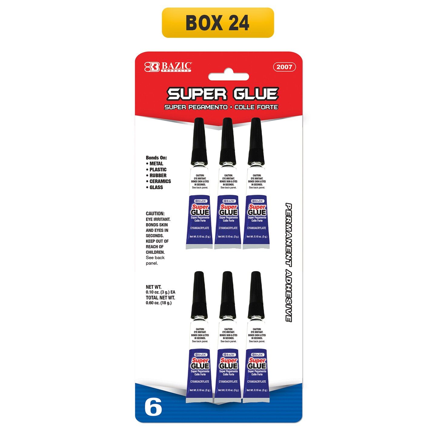 Bazic&#xAE; 0.10 oz 3g Super Glue