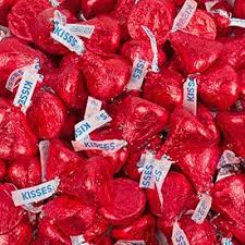 Kisses Red Foils 66.7Oz