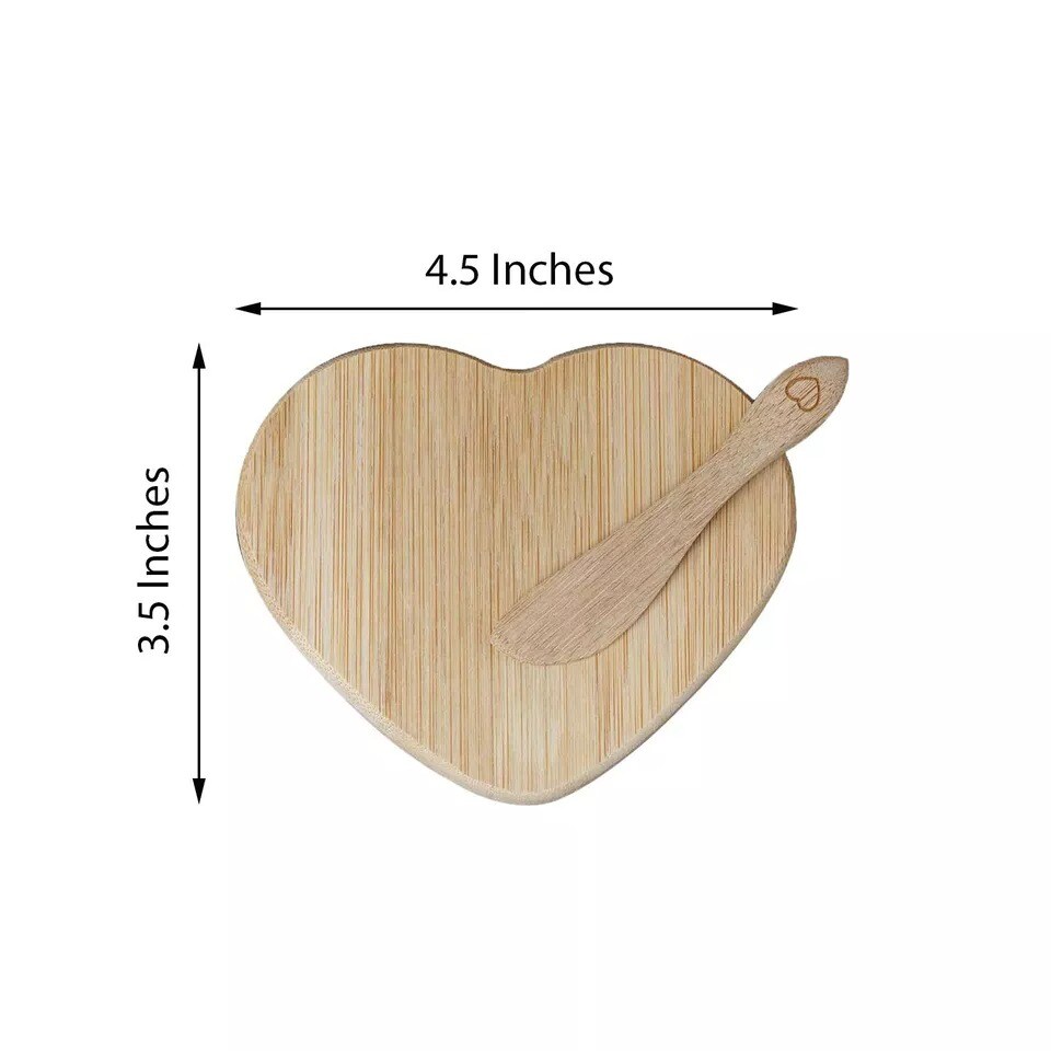 36 Cheese Natural Board Sets with Gift Box WEDDING PARTY FAVORS Supplies