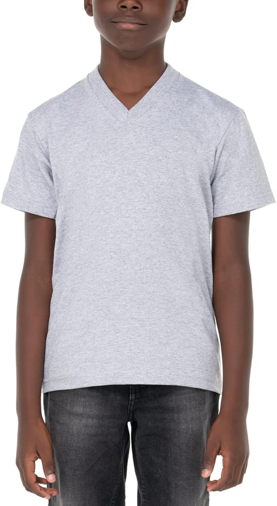 Youth Short Sleeve V Neck Tee | RADYAN&#xAE;
