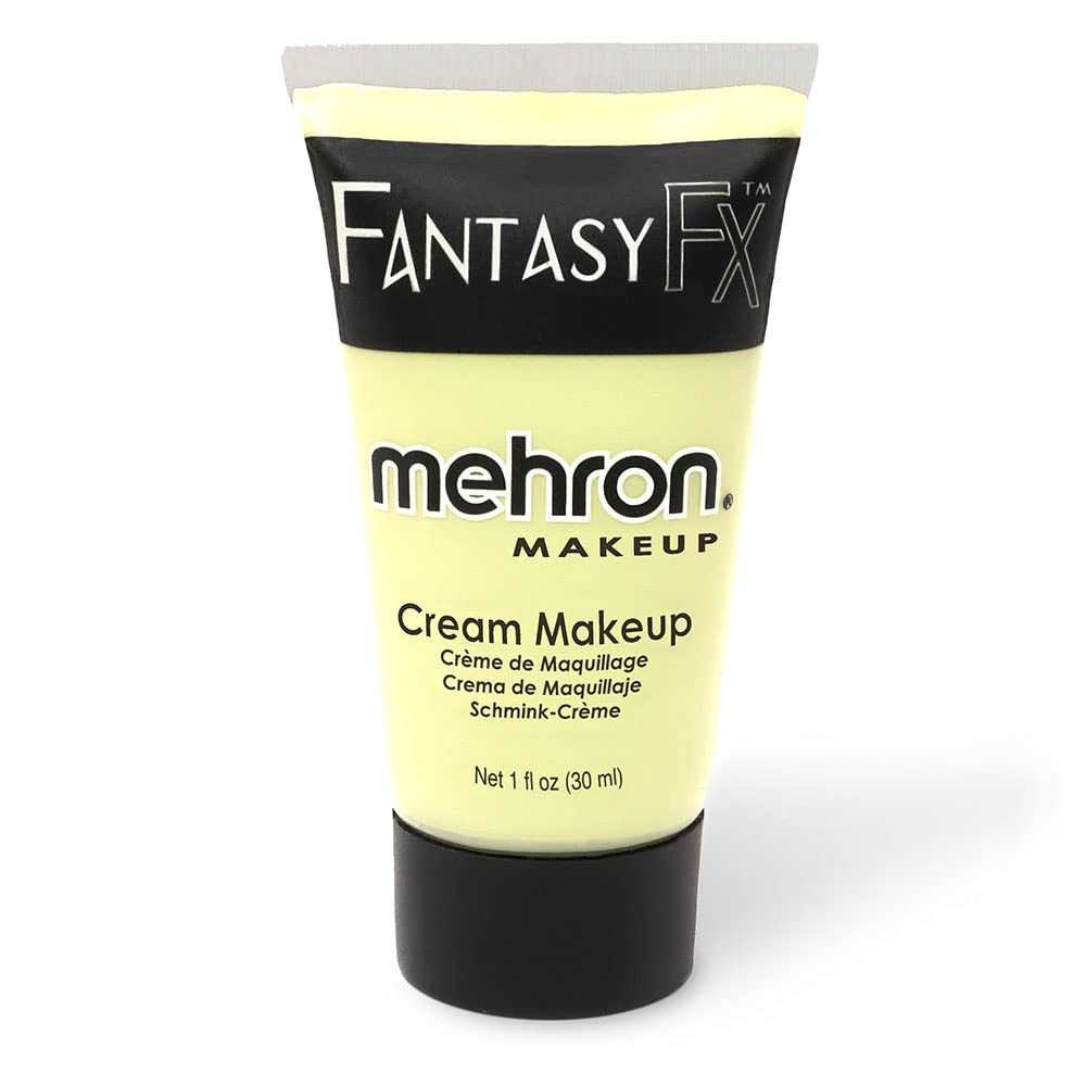 Mehron Makeup Fantasy FX Cream Makeup Water Based Halloween Makeup Glow In the Dark Face
