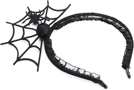 Halloween Spider Web Headband Halloween Fancy Dress Cosplay Hairband