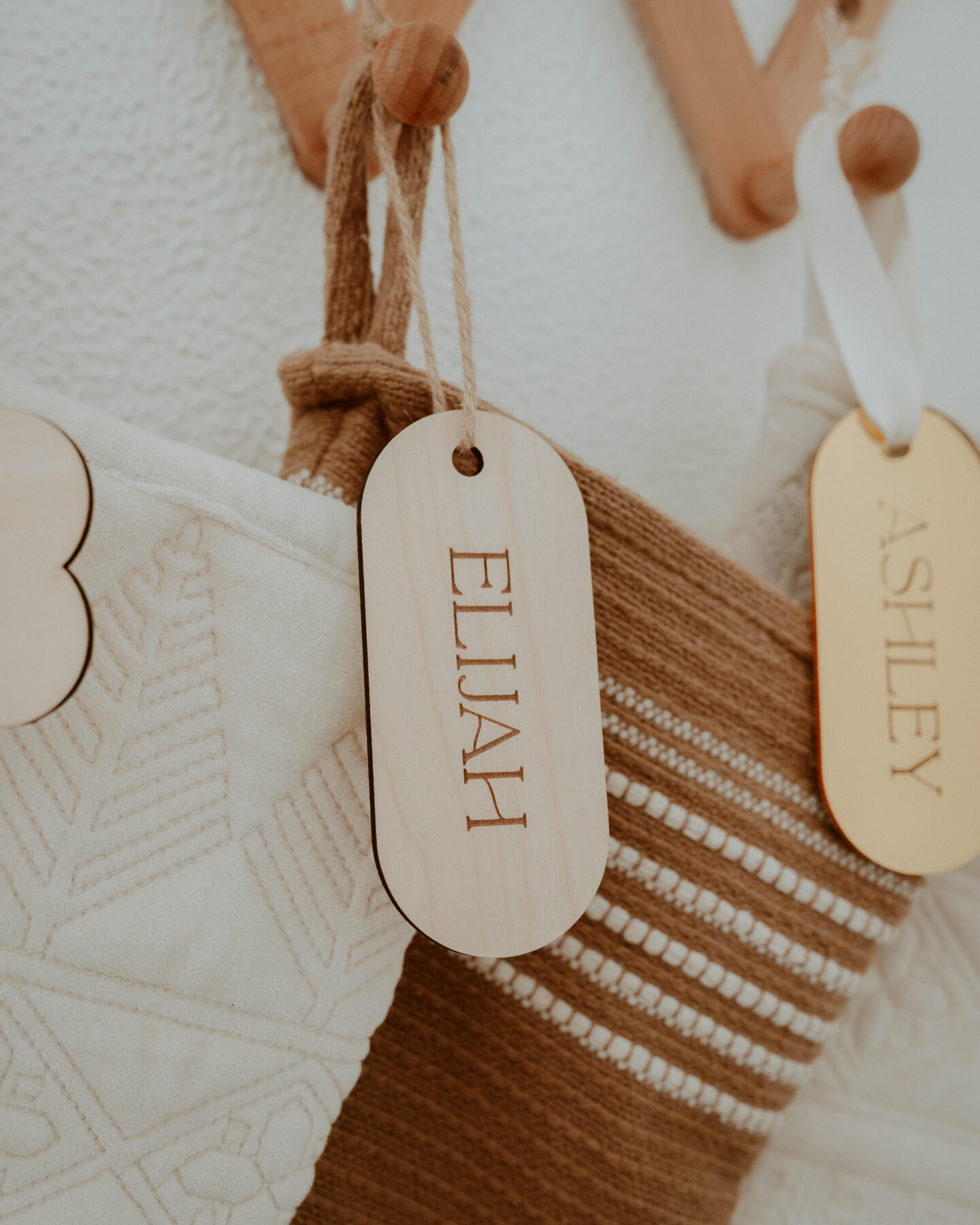 Holiday Engraved Stocking Name Tag MakerPlace by Michaels