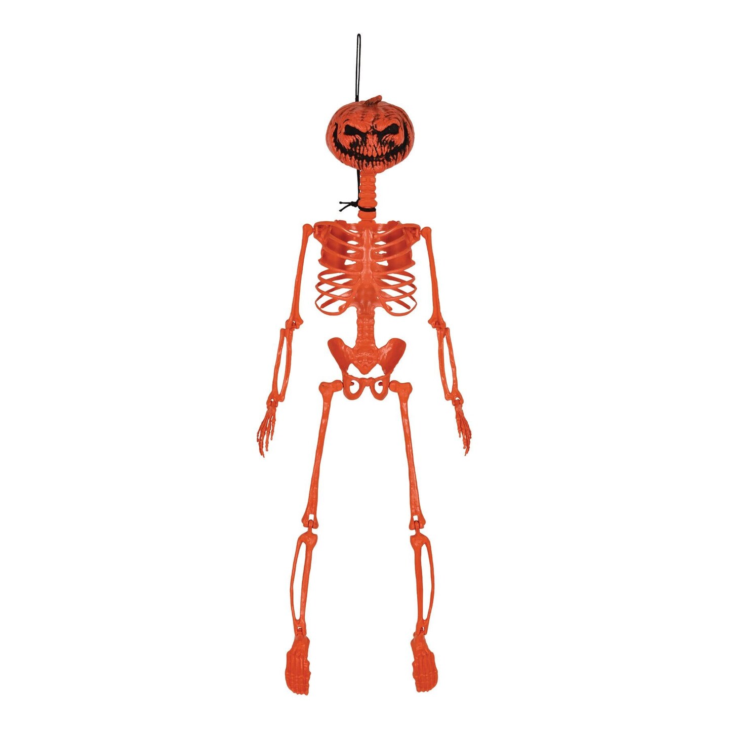 6 Pack Beistle Halloween Plastic Pumpkin Skeleton