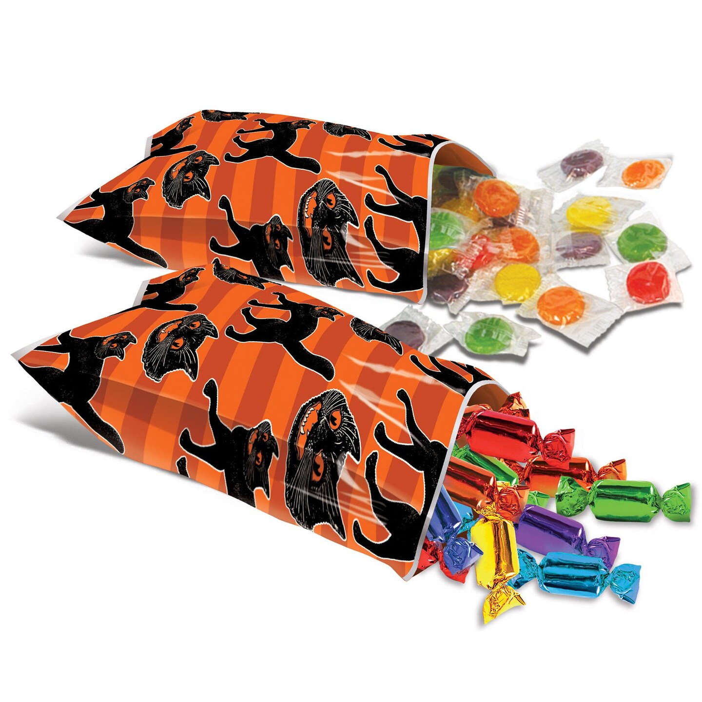 300 Pack Beistle Vintage Halloween Cello Bags