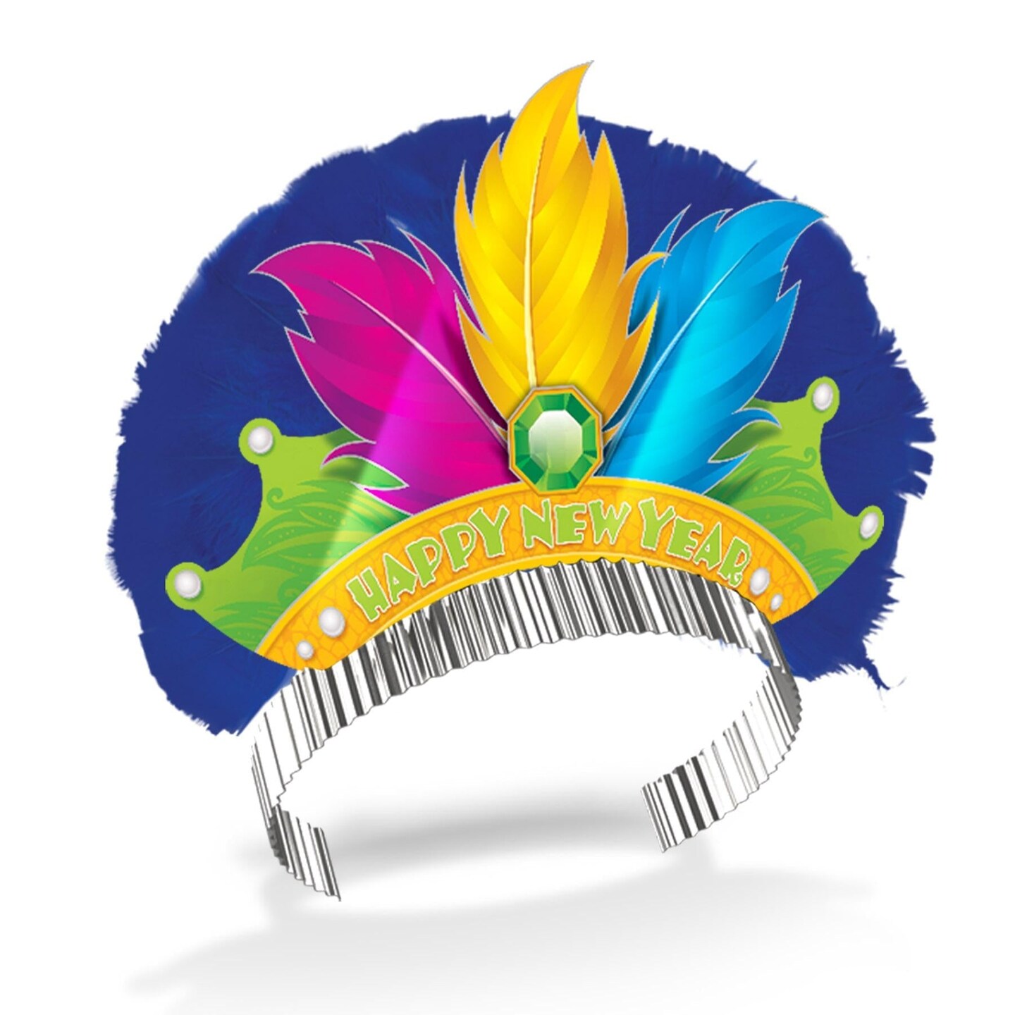 50 Pack Beistle New Year&#x27;s Eve Rio Tiara