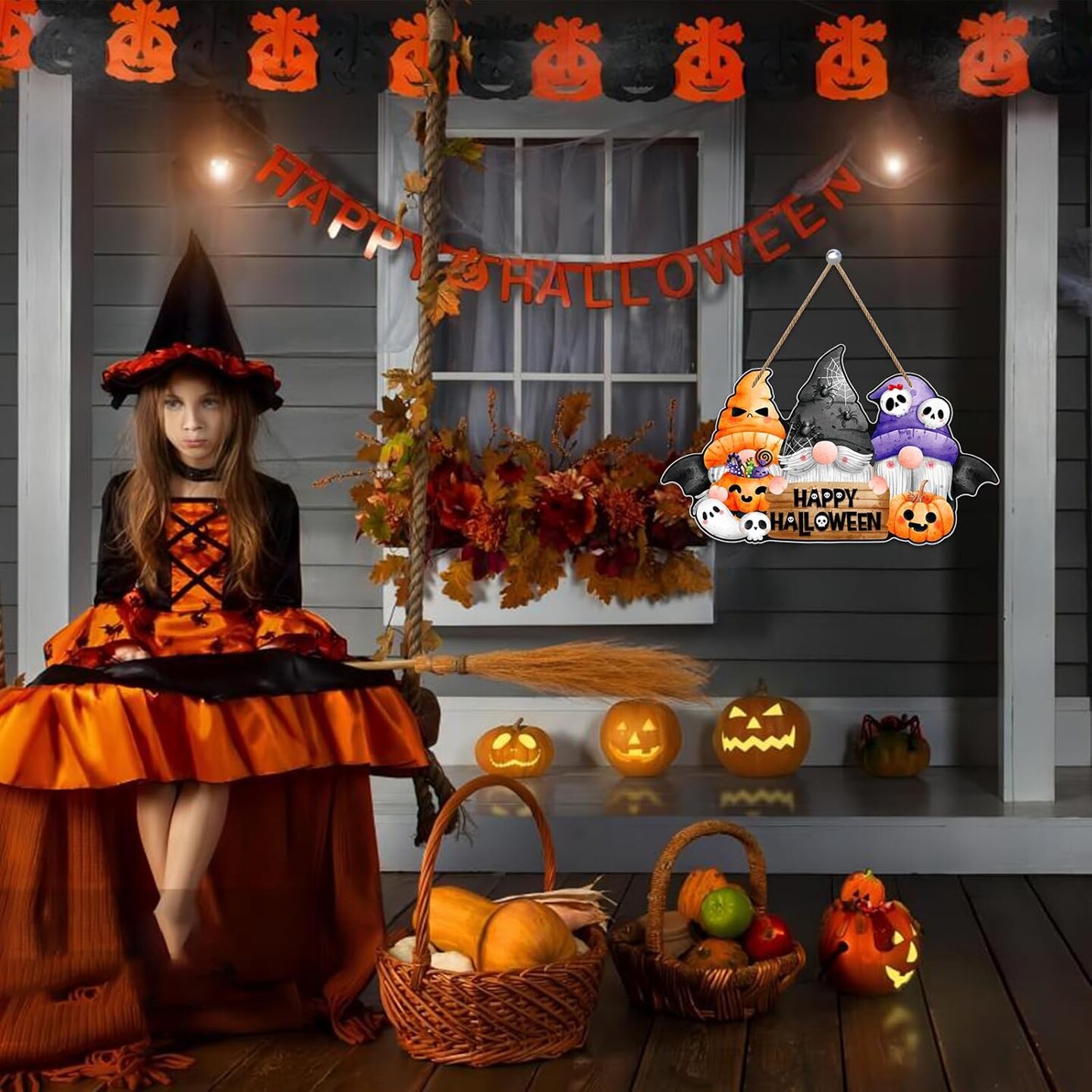 Halloween Door Decorations for Front Door