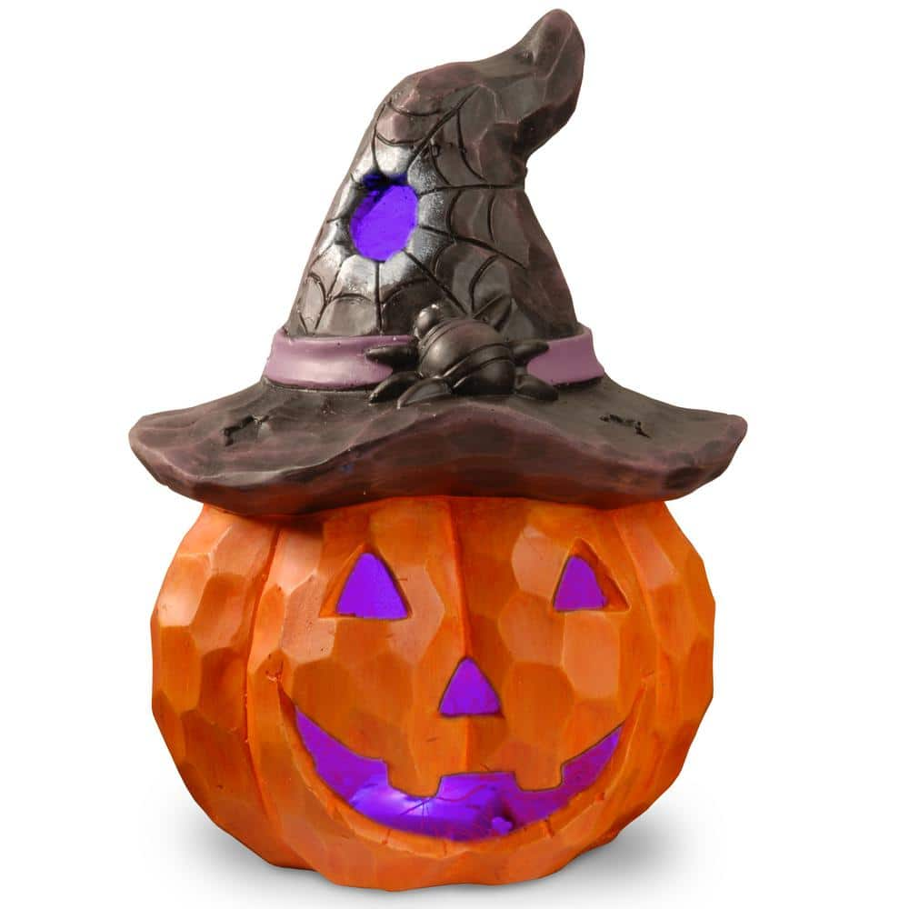 14 inch Lighted Halloween Jack O Lantern