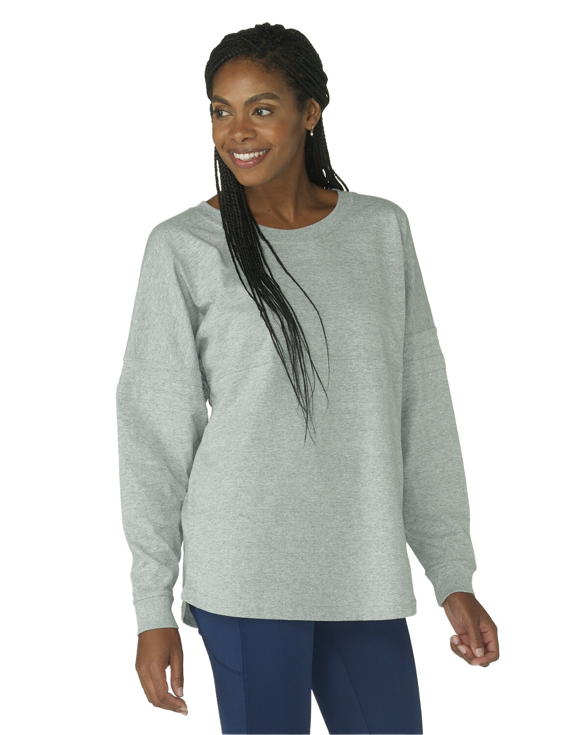 Boxercraft&#xAE; Ladies Oversized Pom Pom Jersey Fleece
