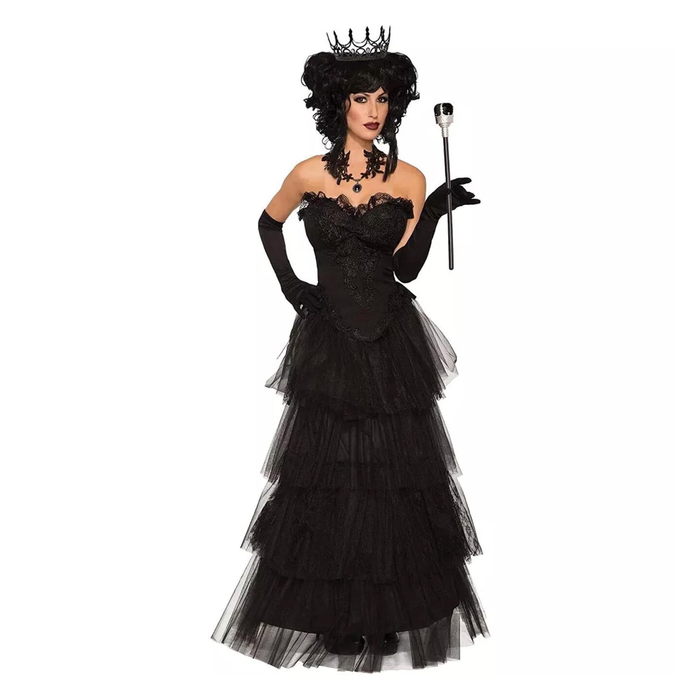Evil Queen Women&#x27;s Black Costume Skirt - Standard