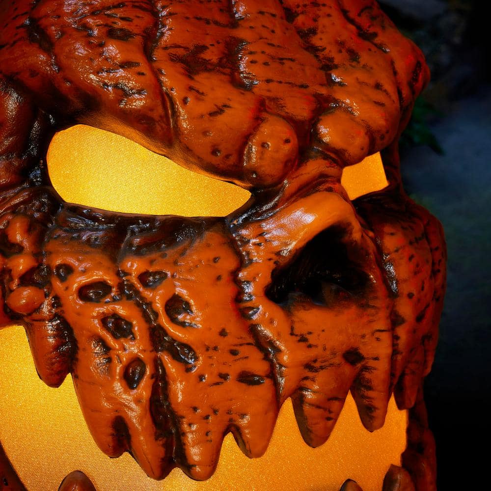 25 inch LED Grimacing Jack O Lantern