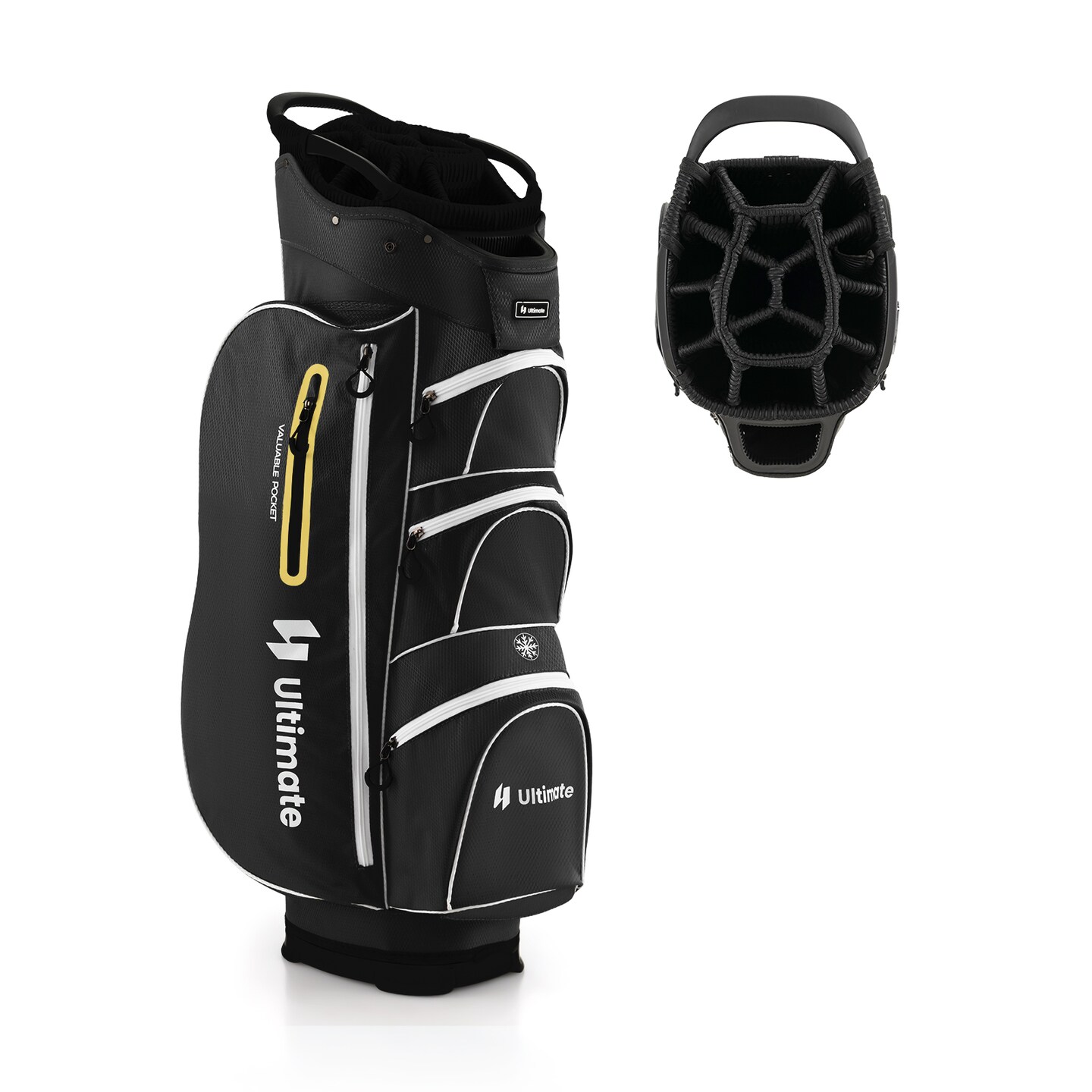 golf bag rain umbrella G4Free for Club Protection Flex Umbrella (Black) which features a mildew Drizzle Stik Golf Bag Umbrella
