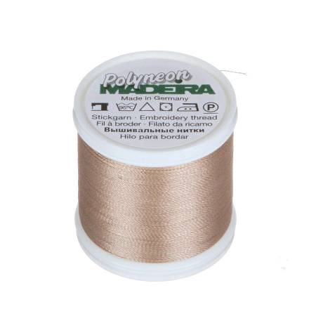 Polyneon Machine Embroidery Thread -- 440 yards spool -- Doe Skin Beige Color -- Ref. # 1938 by Madeira®