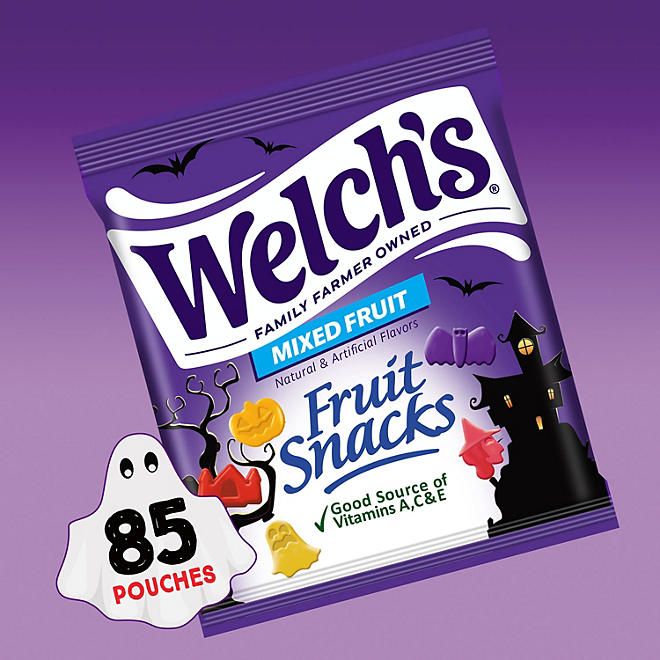 Welch&#x27;s Halloween Mixed Fruit Snacks 0.5 oz. 85 pk