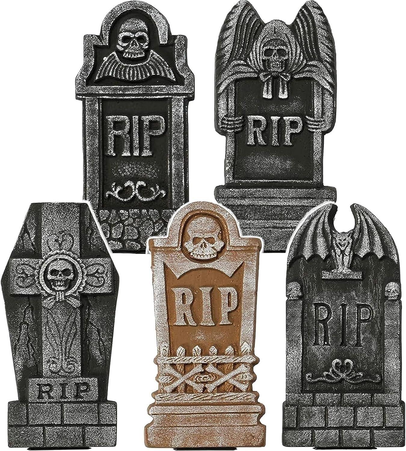 Halloween Foam Graveyard Tombstones