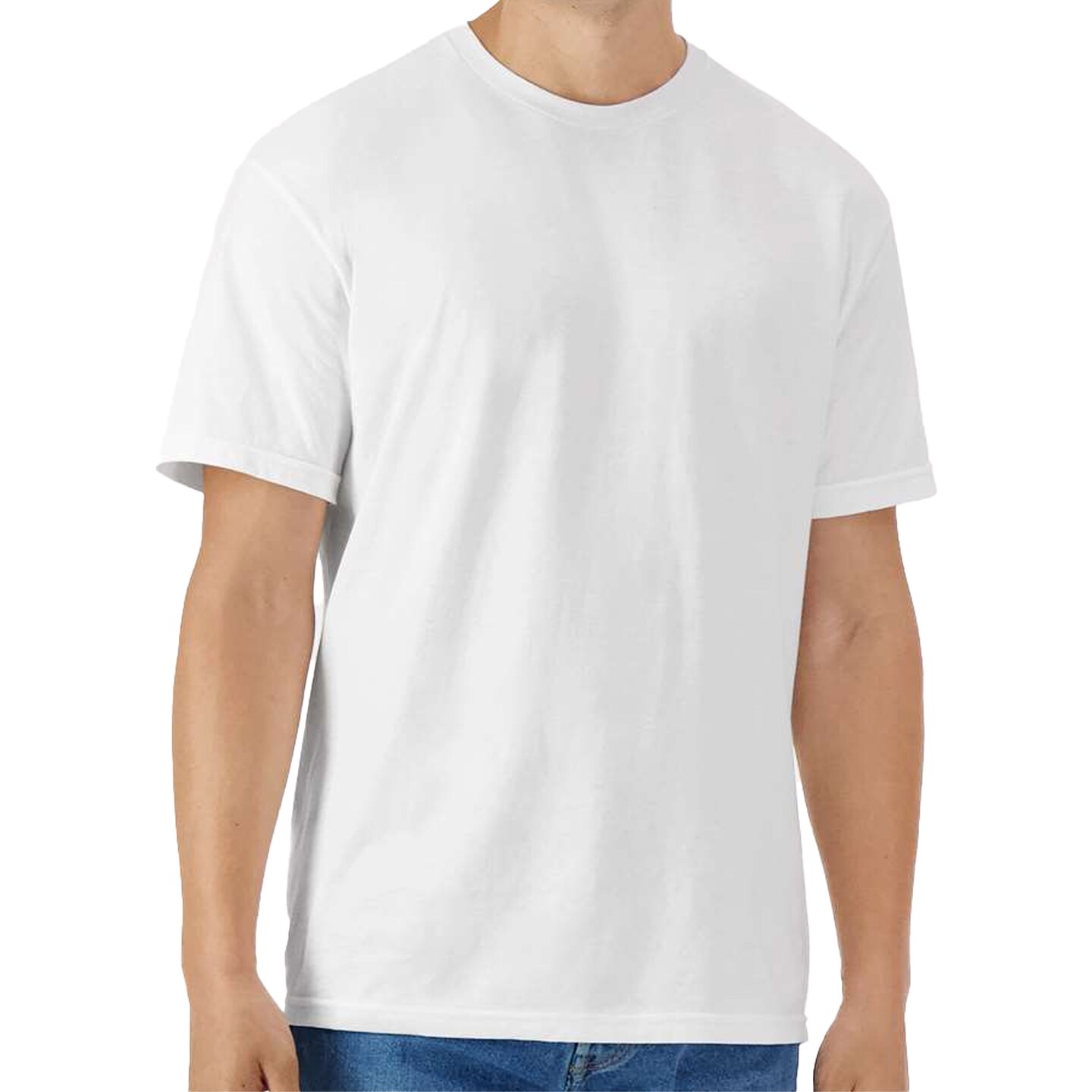 Gildan Men's Light Cotton T-Shirt, Crewneck Short Sleeve Assorted Craft Tee