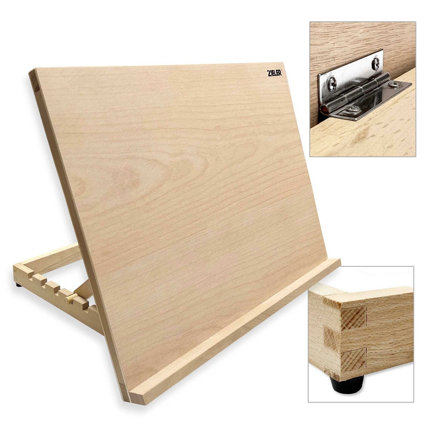 A3 Wooden Table Top Easel with 5 Adjustable Angles