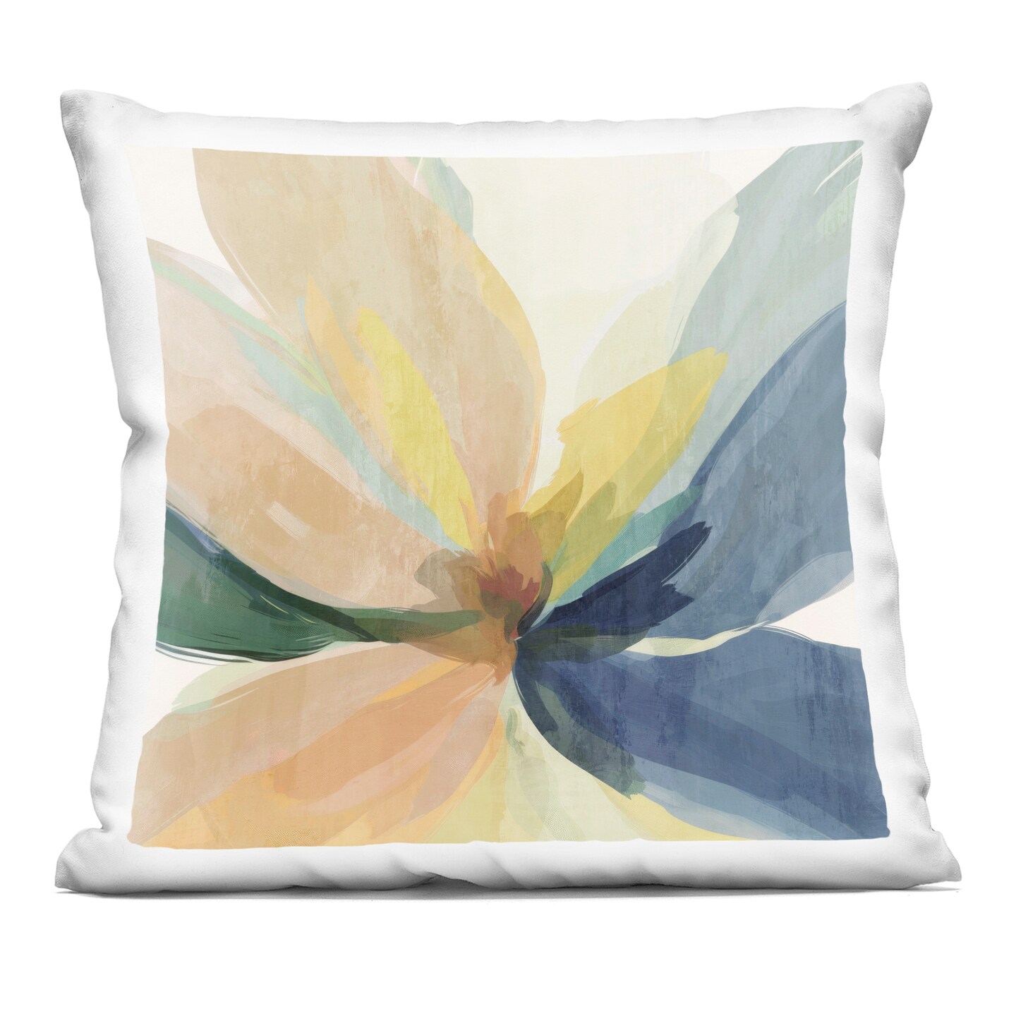 Stupell Industries Sunshine Floral Abstract Indoor Pillow, 18 x 7 x 18