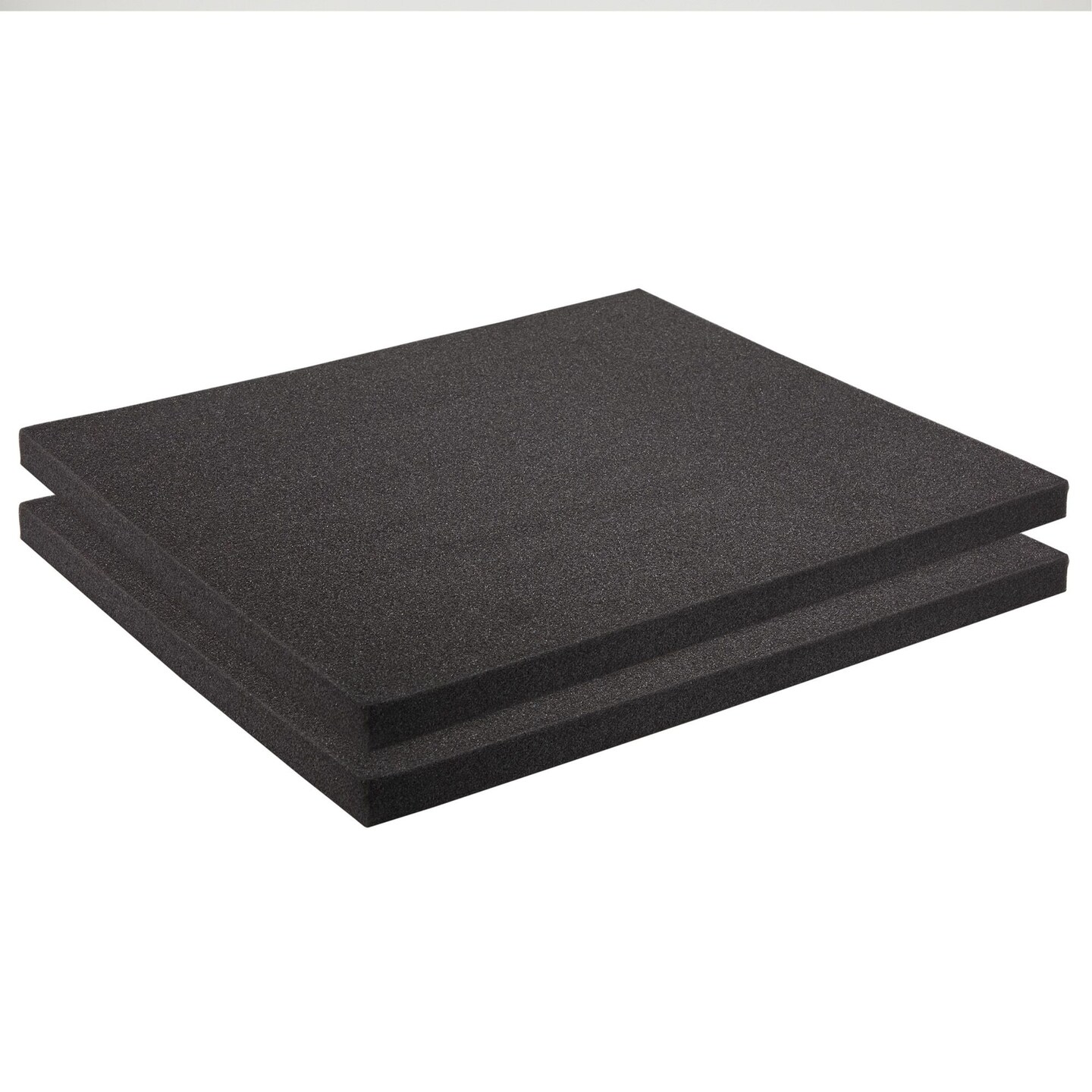 2-Pack Customizable Polyurethane Foam for Packing and Crafts (18x16x1 in)