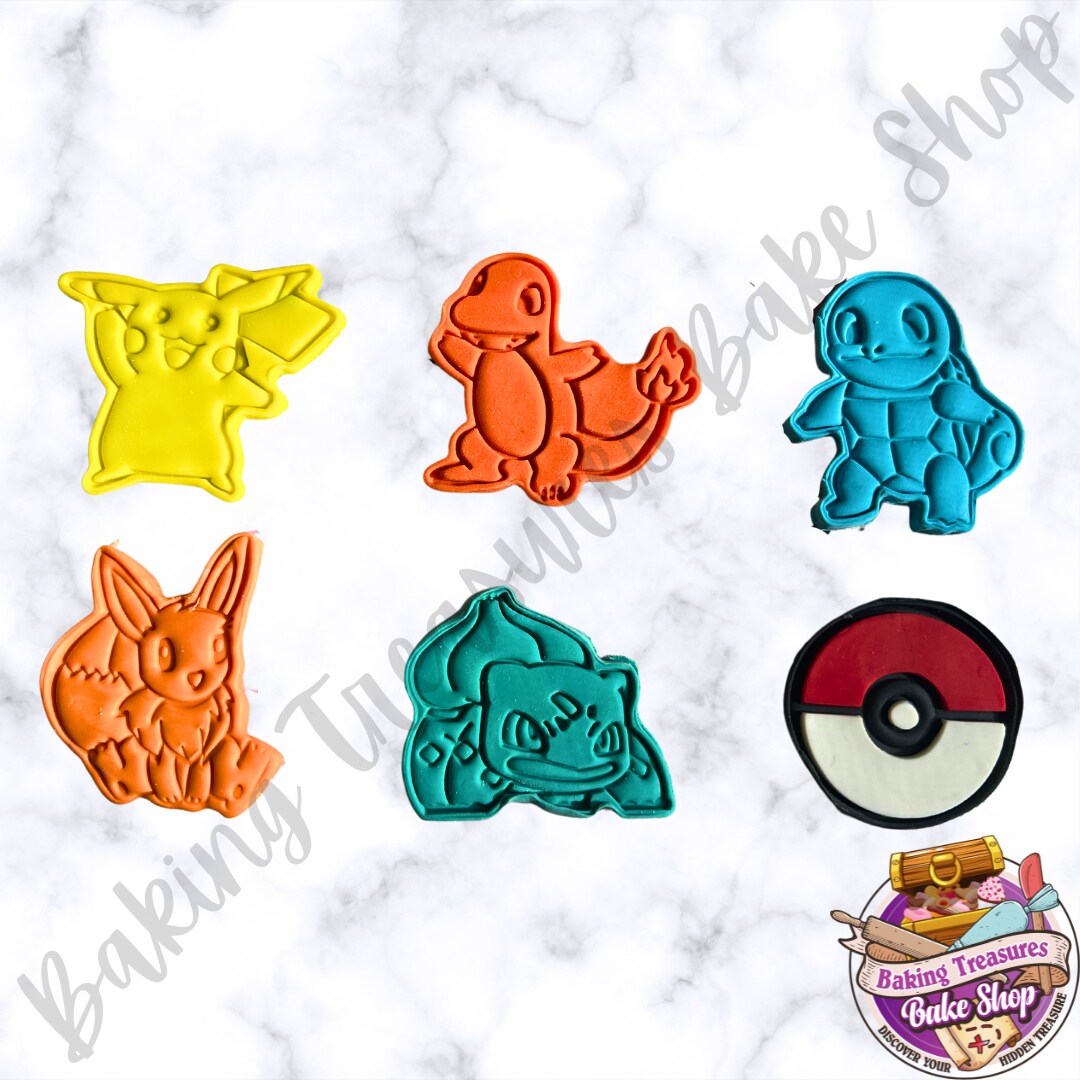 Pokm  Cookie Cutters &#x26; Embossers