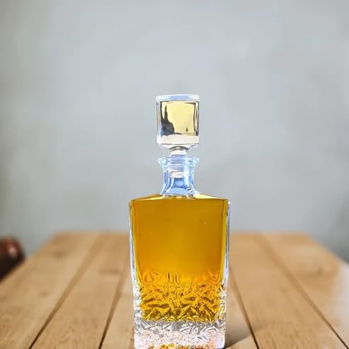 makerflo Whiskey Decanter - Rectangle - 800ML