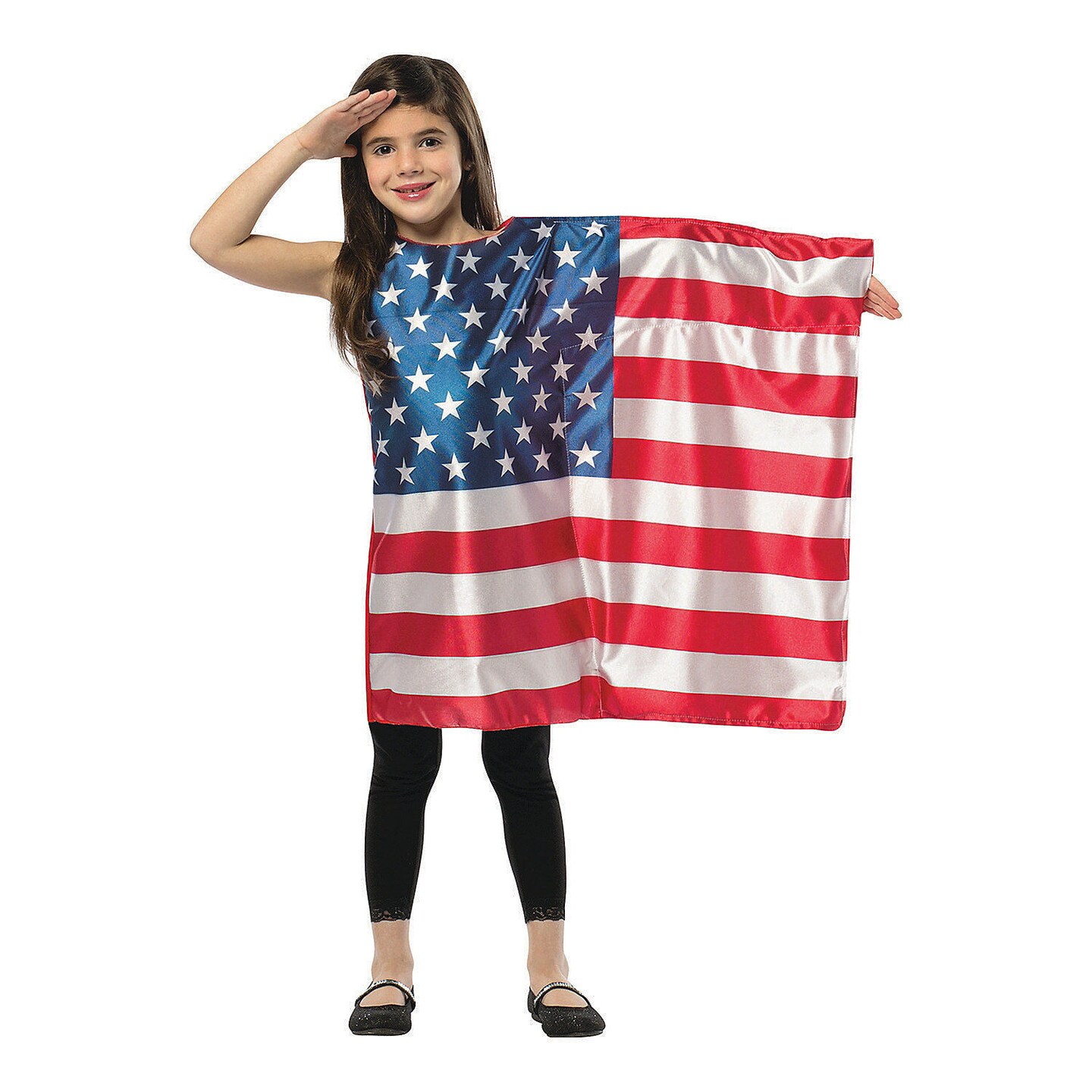 USA Flag Dress for Kids 7-10