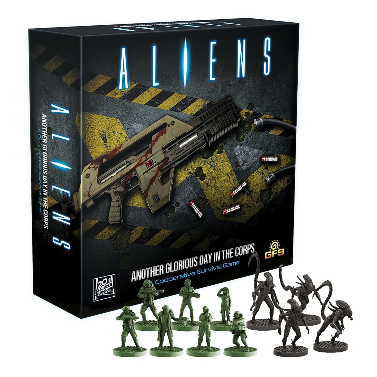 Aliens: Another Glorious Day In The Corps - Cooperative Survival Board Game, Gale Forece 9, Ages 14+, 1-6 Players, 1-2 Hours