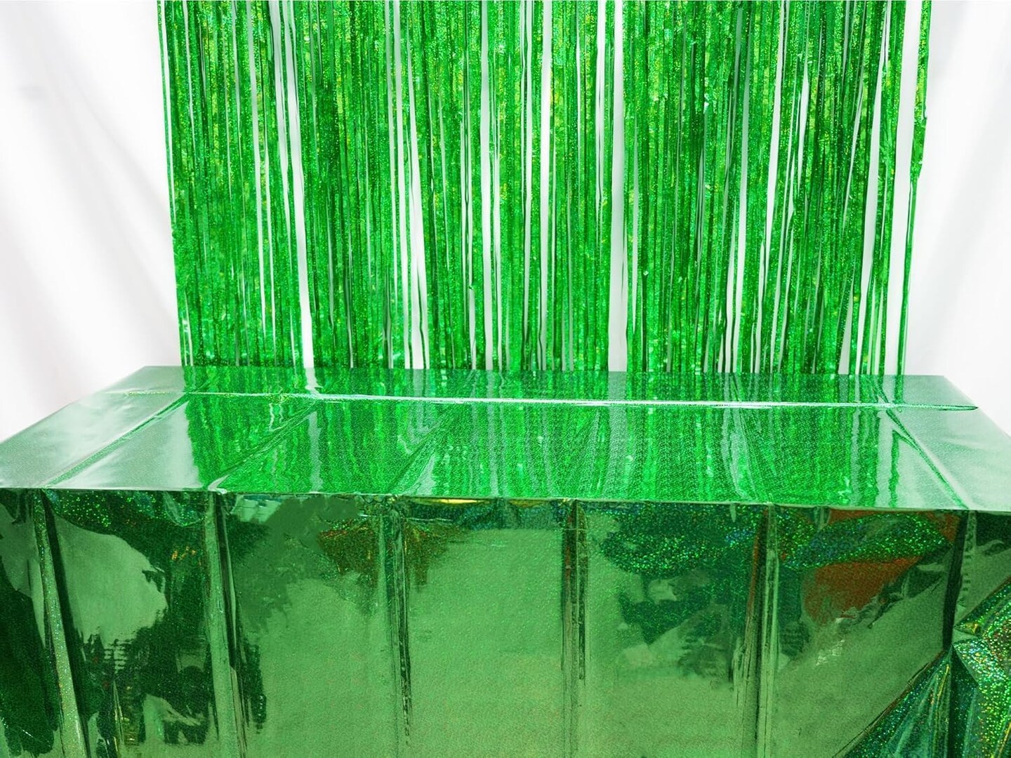 Green Party Table Covers Disposable Tablecloth