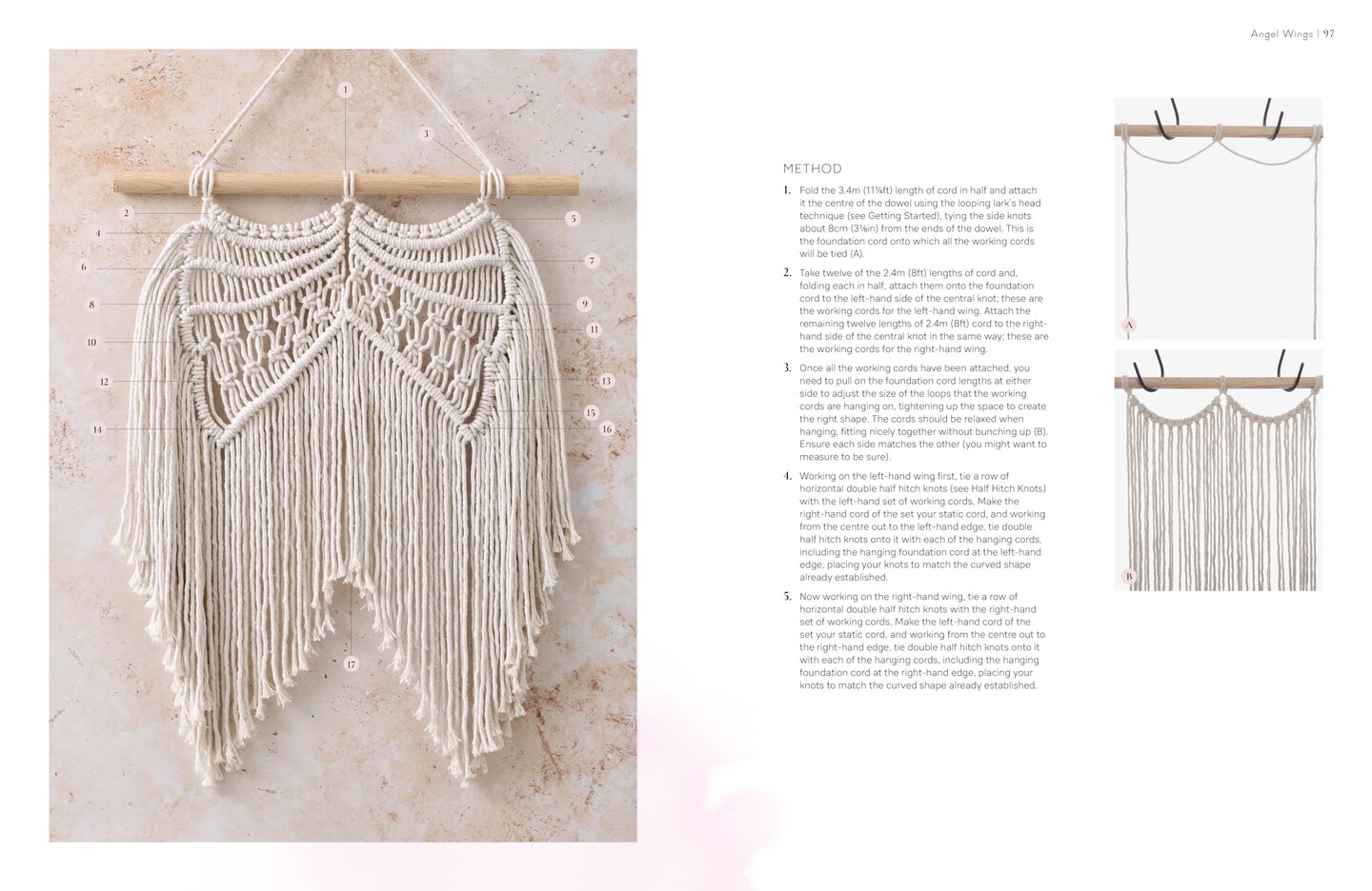 The Macrame Bible: The complete reference guide to macrame knots, patterns, motifs and more